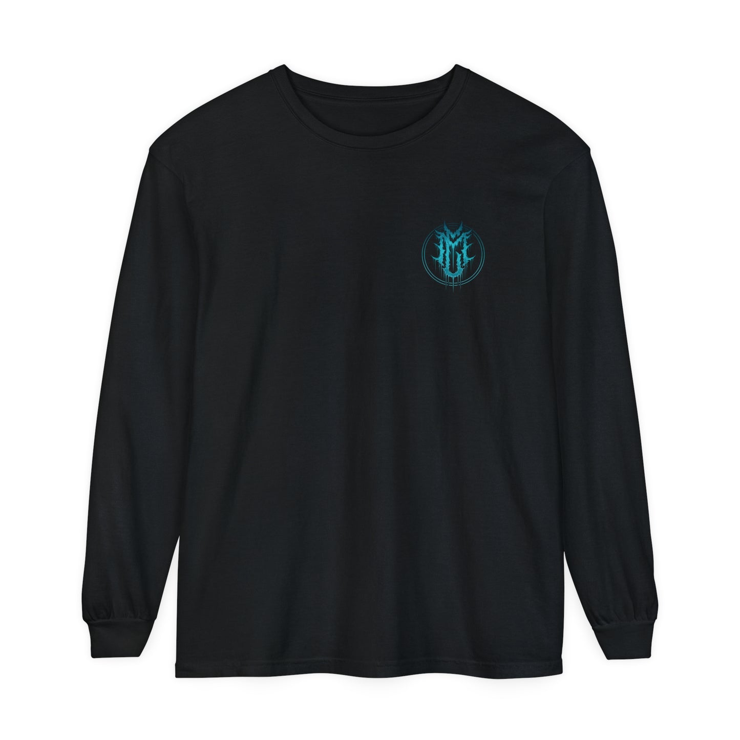 Mosh Crew Blue Monogram - Long Sleeve
