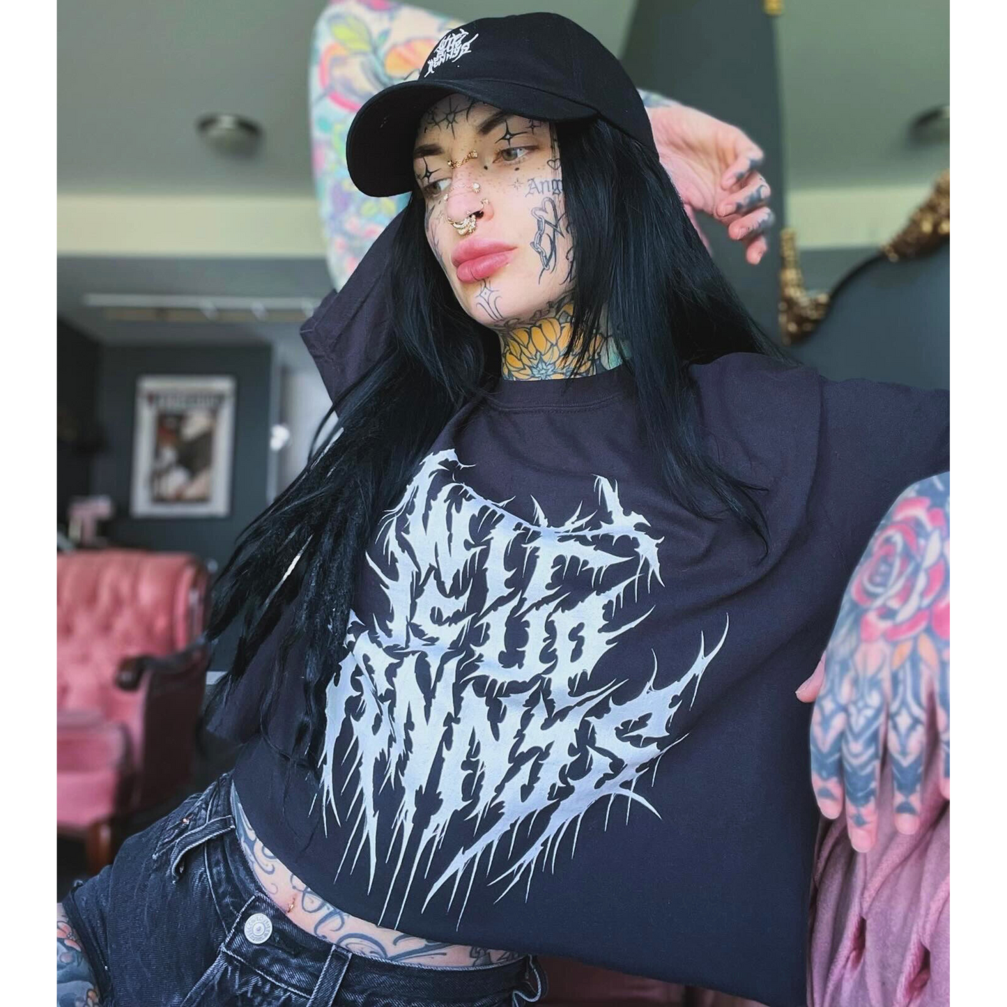 Metal Tee - WTF Is Up Dennys