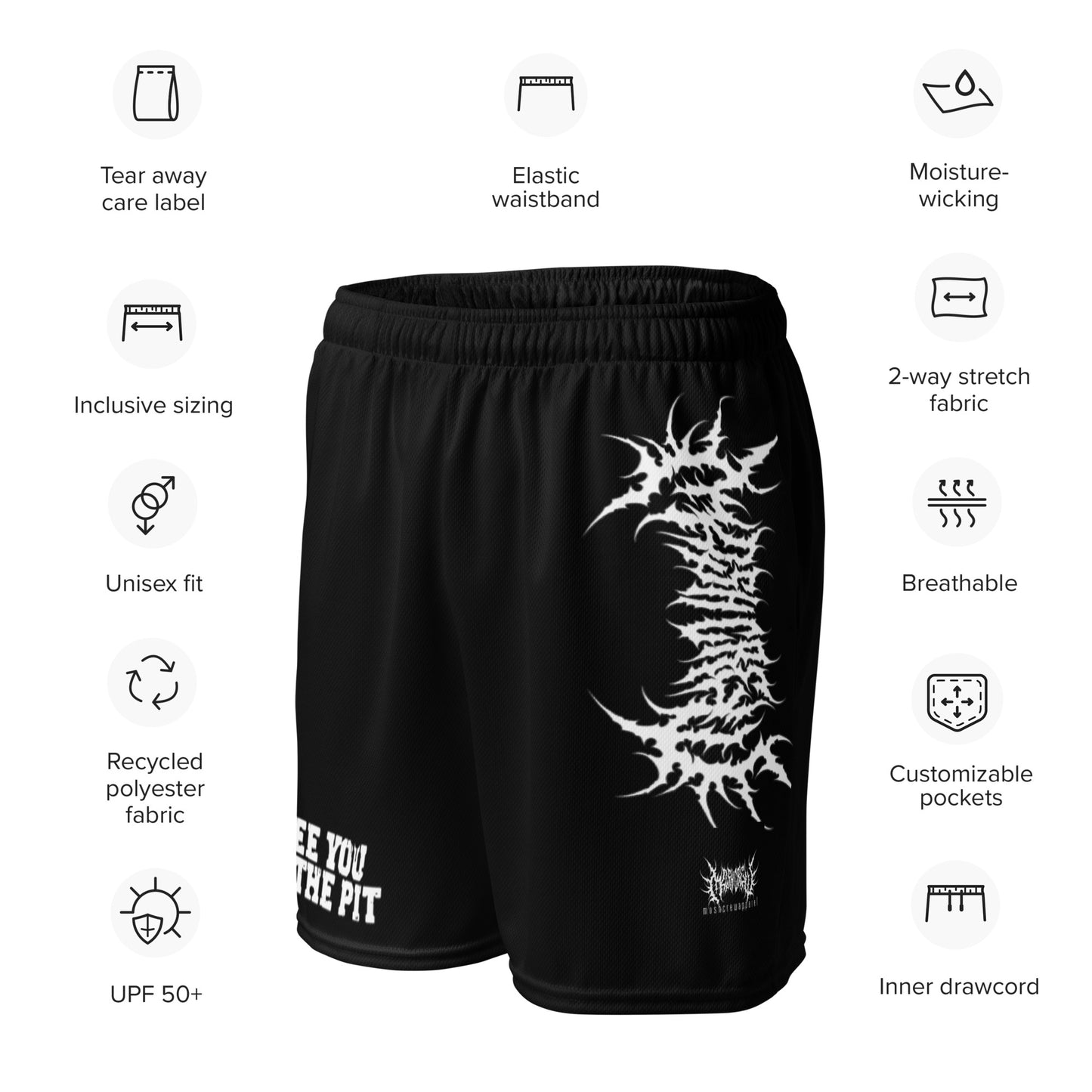 See You In The Pit - Basketball Shorts