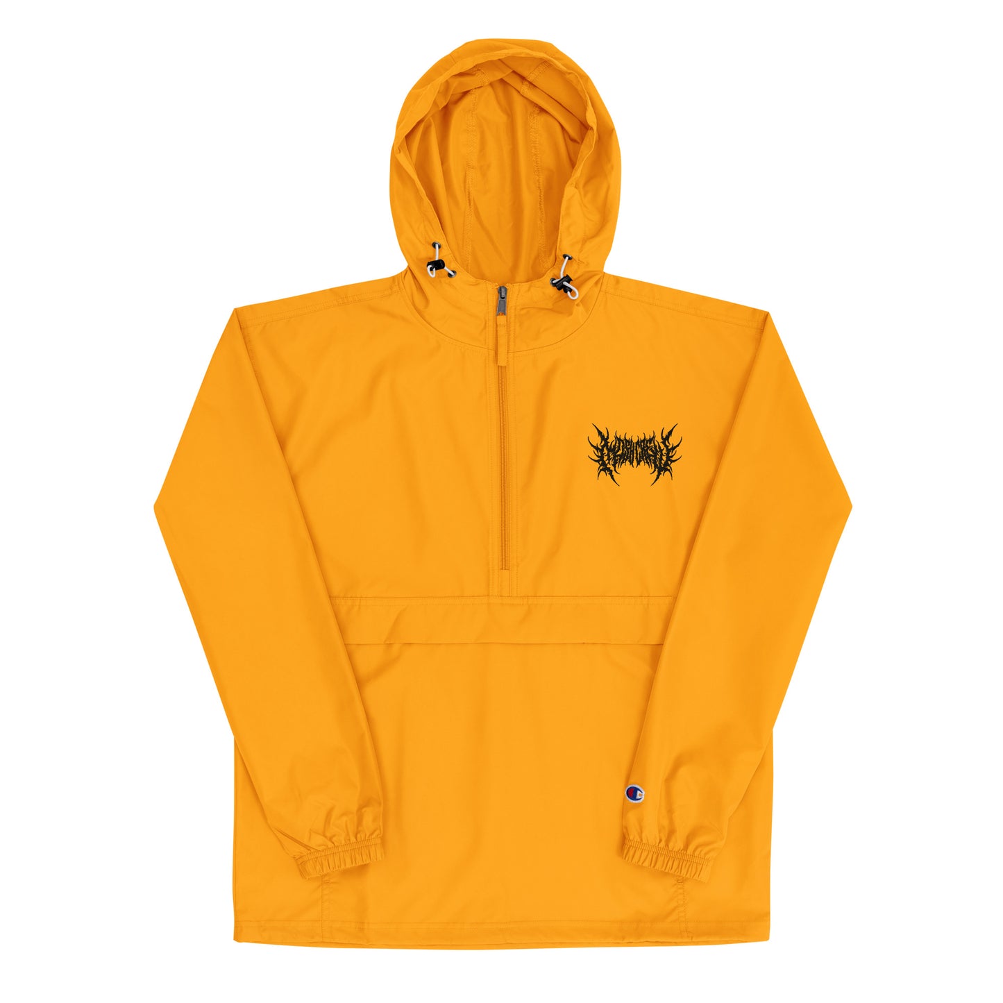 Mosh Crew - Black Embroidery - Champion Windbreaker