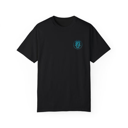 Mosh Crew Blue Monogram Tee