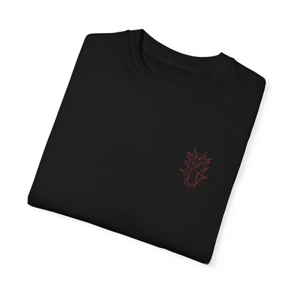 Mosh Crew Monogram Tee - Blood Red